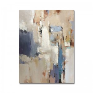 Handmålade heminredning Stor storlek Väggmålning Färgrik Abstrakt Kanfastryck Oljemålning